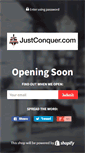 Mobile Screenshot of justconquer.com